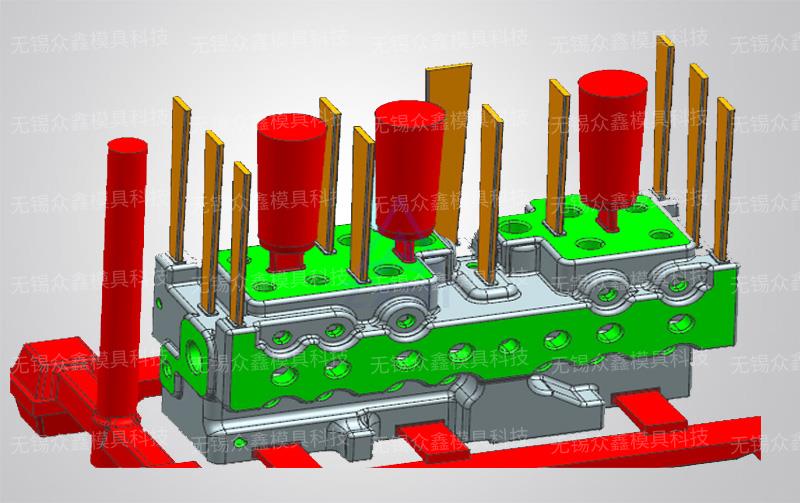 多路閥體3D打印